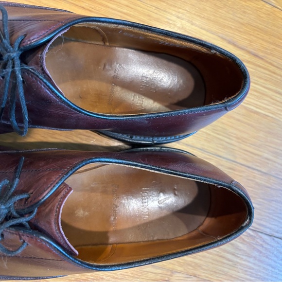 Men\'s Allen Edmonds Park Avenue Ox-Blood Leather Dress Shoes (10.5 D)